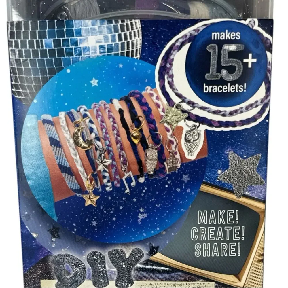 Friendship Bracelets Kit Y2K gift colorful thread NEW DIY craft